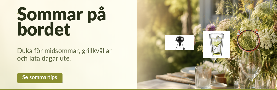 Sommarens dukning