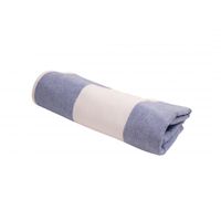 Bercato bercato badhandduk randig 80x150 cm blå/vit
