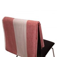 Bercato bercato badhandduk randig 80x150 cm röd/vit