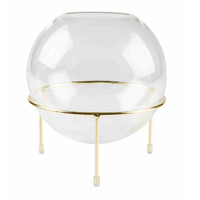 Vas rund med ställning h19, Ø18cm H19, Ø18cm - Bercato