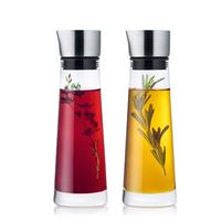 Alinjo, set/2 glasflaskor för olja och vinäger - Blomus