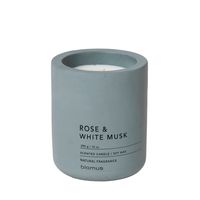 Fraga doftljus, large, rose & white musk, flint stone - Blomus