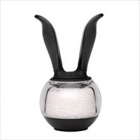 Saltkvarn saltball™ transparent/svart - Chef'n