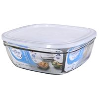 Duralex duralex skål med lock lys 200 cl frostad