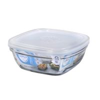 Duralex duralex skål med lock lys 30 cl frostad