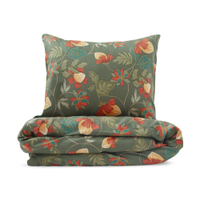 Bäddset bratteby satin 150x210 grön
