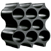 Set-up, vinställ, svart - Koziol