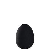 Vase 16 metal black - Leonardo