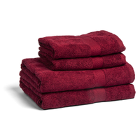 Frotté fairtrade 550 g 90x150 vinröd - Lord Nelson