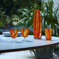 Lsa karaff folk orange/red/yellow lsa