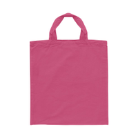 Bag 150 g med korta handtag rosa