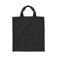 Bag 150 g med korta handtag svart