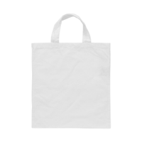 Bag 150 g med korta handtag vit