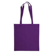 Bag 150 g med långa handtag lila