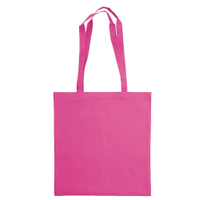 Bag 150 g med långa handtag rosa