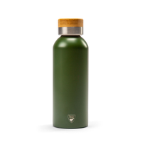Termosflaska med bambulock 50 cl mörkgrön