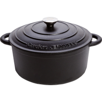 Gjutjärnsgryta 5 l svart - Orrefors Jernverk