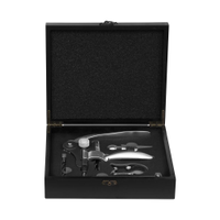 Wine set svart