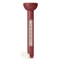 Badtermometer röd