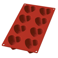 Gourmet Hjärta 8st, röd