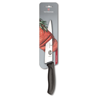 Kockkniv, 19 cm, svart