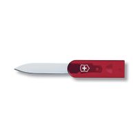 Brevöppnare för swisscard röd transparent - Victorinox