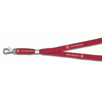 Halsrem med karbinhake röd - Victorinox