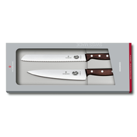 Köksknivnsset, 2 delar rosenträhandtag rosenträ - Victorinox