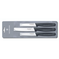 Skalknivsset, 3 st., svarta svart - Victorinox