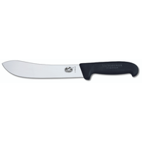 Slaktkniv bred spets svart svart - Victorinox