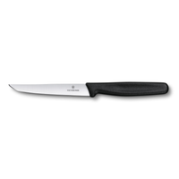 Stekkniv, spetsig, svart svart - Victorinox