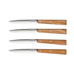 Opinel Bon Appétit stekkniv med olivskaft 4 pack
