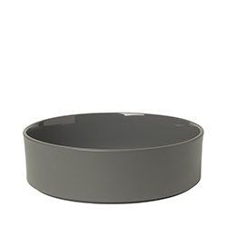Bred skål, pewter, pilar - Blomus