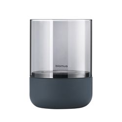 Calma, ljuslykta, small - steel grey - Blomus