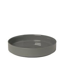 Djup tallrik, pewter, pilar - Blomus