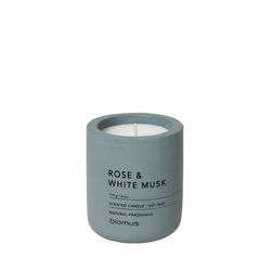 Fraga doftljus, medium, rose & white musk, flint stone - Blomus
