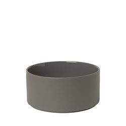 Hög skål, pewter, pilar - Blomus