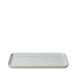 Snacksstallrik, stengods, sablo - Blomus