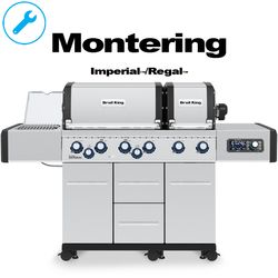 Broil king montering av imperial™/regal™-grill