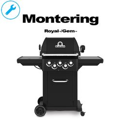 Broil king montering av royal™/gem™-grill