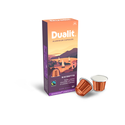 Kaffe alu. kapsel ristretto dualit® 10-p x 5,2 g 10-p x 5,2 g - Dualit