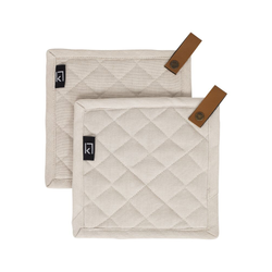 Grytlappar 2-pack sand