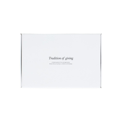Presentkartong liten vit