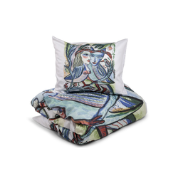 Turturduvor satin 50x60 vit