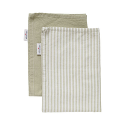 Kökshandduk 2-pack grön