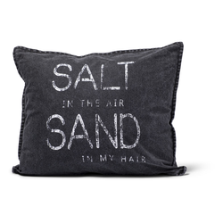 Kuddfodral salt in the air svart