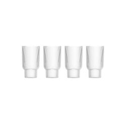 Dricksglas 4-pack transparent