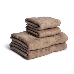 Frotté fairtrade 550 g 90x150 nougat