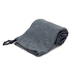 Mikrofiberhandduk 50x100 grå