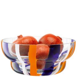 Lsa skål folk blue/orange/white lsa